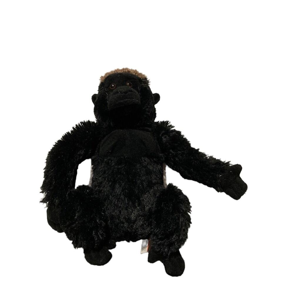 Wild Republic Silverback Gorilla Plush 12” Stuffed Animal Toy Ape Wildlife‎